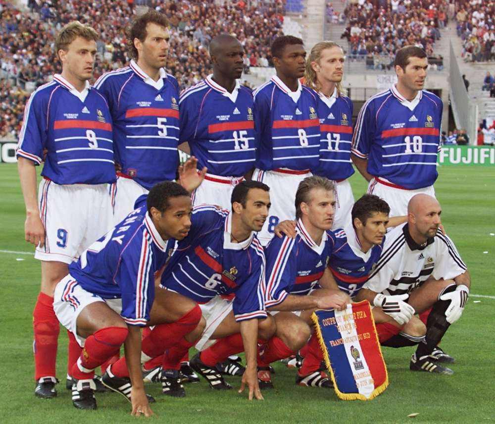 法国队1998阵容